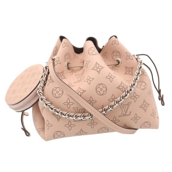 LOUIS VUITTON Monogram Mahina Bella Hand Bag Pink M57068 - Picture 1 of 16